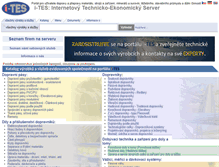 Tablet Screenshot of i-tes.cz
